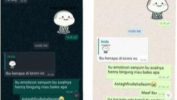 Untung Ibunya nggak ngambek. Foto: 1cak