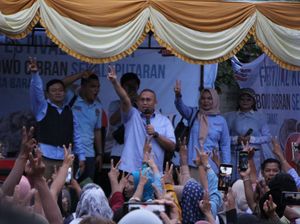Festival Kuliner Prabowo-Gibran di Kota Padang Diserbu Ribuan Pengunjung