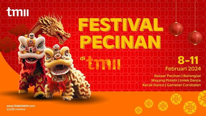 Dalam rangka memeriahkan Tahun Baru Imlek, Taman Mini Indonesia Indah menggelar Festival Pecinan.
