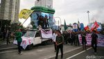 Tolak Pemilu Curang, Mahasiswa Long March ke Istana