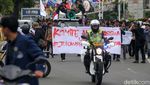 Tolak Pemilu Curang, Mahasiswa Long March ke Istana