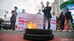 Tolak Pemilu Curang, Mahasiswa Long March ke Istana