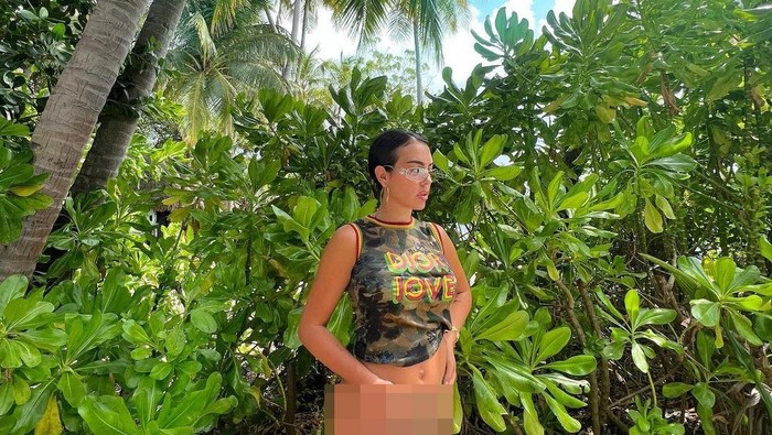 Georgina Rodriguez di Maldives