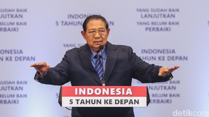 Giliran SBY Sampaikan Pidato Politik Jelang Pemilu 2024