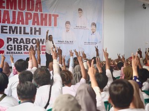 Pemuda Majapahit Deklarasi Dukung Prabowo-Gibran, Gus Sadad Beri Pesan Ini