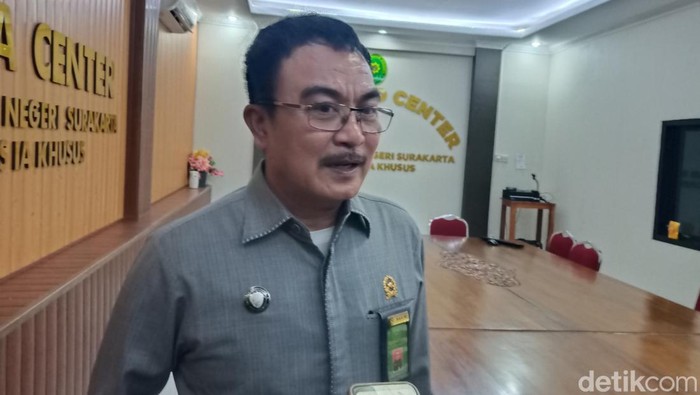 Humas Pengadilan Negeri (PN) Solo Bambang Ariyanto, Rabu (7/2/2024).