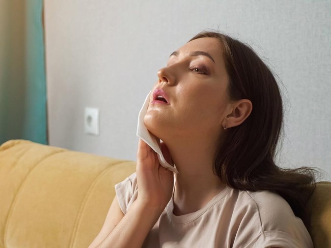 ilustrasi berkeringat