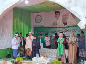 Kiai di Serang Doakan Ganjar Menang Pilpres 2024