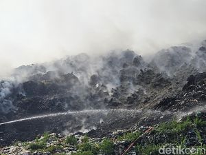 Status Siaga Darurat Berakhir, TPA Sente Klungkung Terbakar Lagi