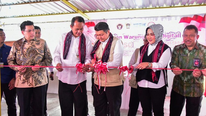 Kepala BNPT RI Komjen Pol Mohammed Rycko Amelza Dahiel meresmikan Warung NKRI Digital.