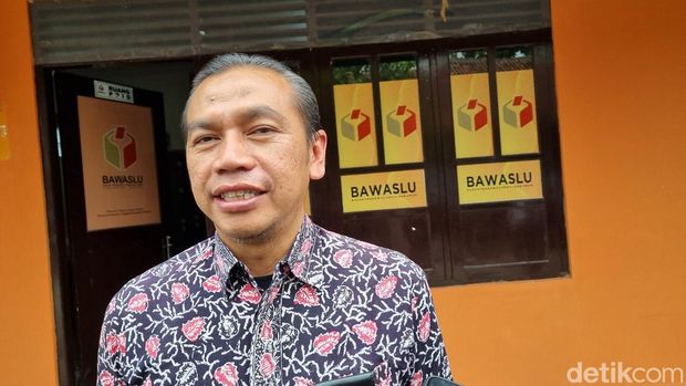 Ketua Bawaslu Bantul Didik Joko Nugroho. Foto diunggah Rabu (7/2/2024).