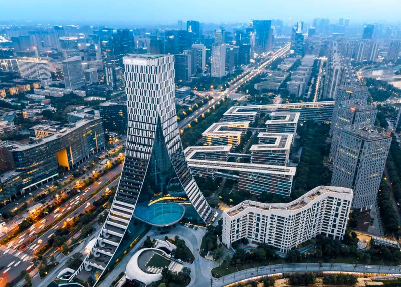 Kota futuristik China