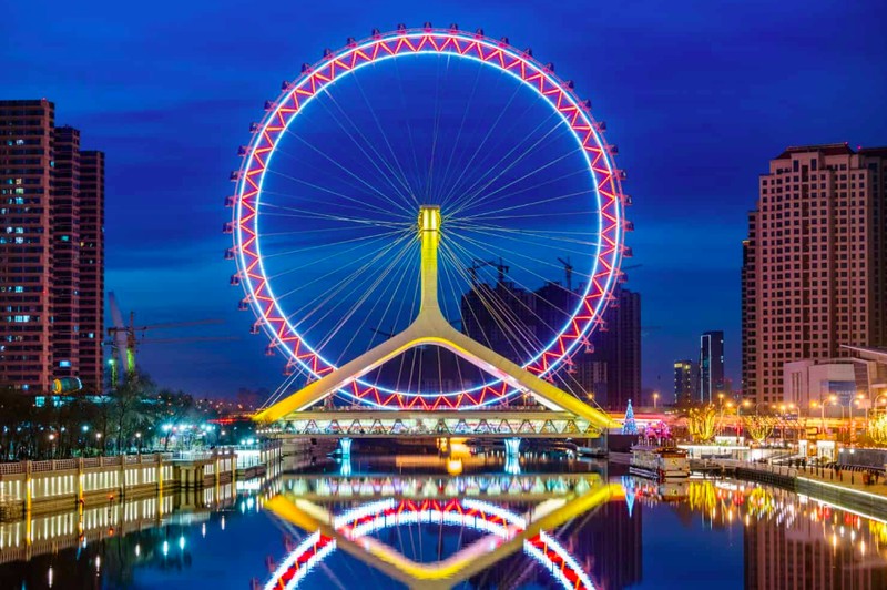 Kota futuristik di China