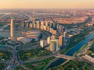 China Tempat Futuristik, Kota-kotanya Mirip Film Fiksi Ilmiah