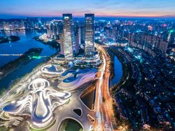 China Tempat Futuristik, Kota-kotanya Mirip Film Fiksi Ilmiah