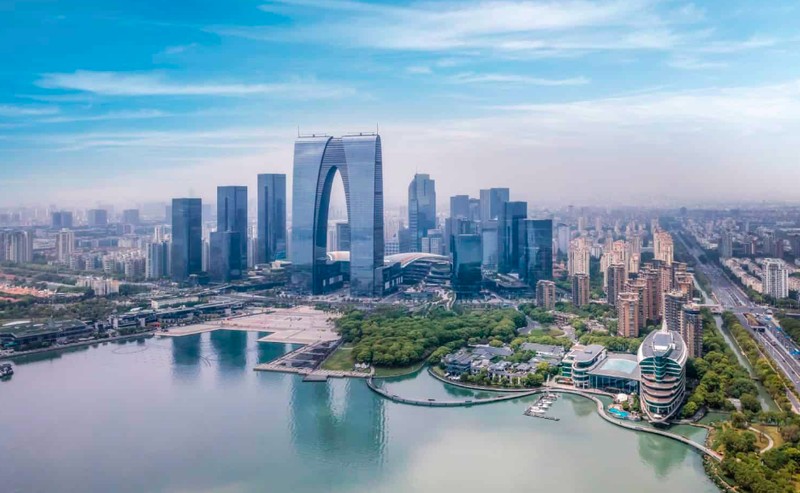 Kota futuristik di China