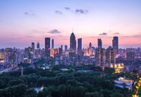 Kota futuristik di China