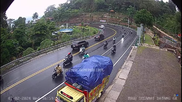 Lalin Jogja-Wonosari, pada Rabu (7/2/2024), pukul 16.30 WIB.