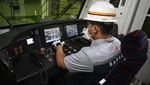 Mengintip Kegiatan Merawat Kereta LRT Jakarta