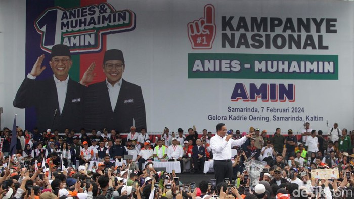 Momen Anies Baswedan Kampanye Nasional di Samarinda Momen Anies Baswedan Kampanye Nasional di Samarinda