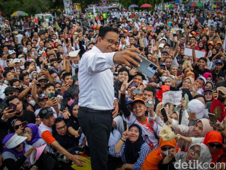 Momen Anies Baswedan Kampanye Nasional di Samarinda