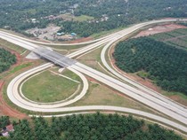 Penampakan Tol Diresmikan Jokowi Bareng Menteri PUPR Ad Interim Budi Karya
