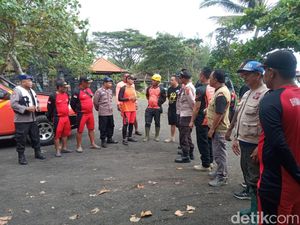 Jatuh Saat Pasang Jaring, Nelayan Hilang di Pantai Soka Tabanan