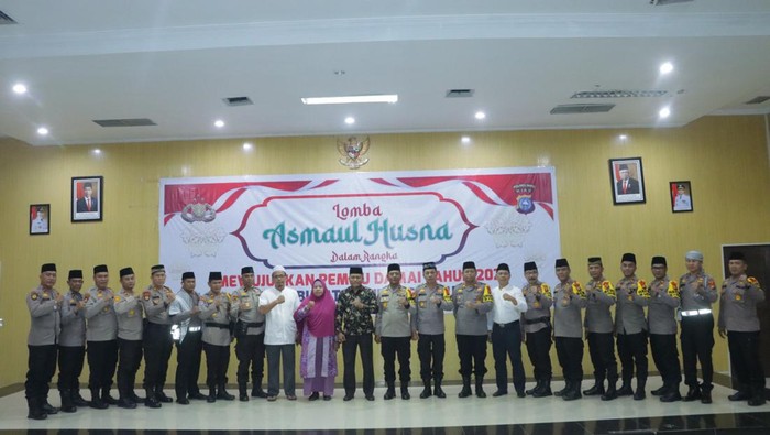 Polres Inhu menggelar lomba Asmaul Husna