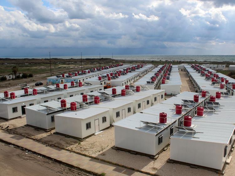 Potret Penampungan yang Dibangun Arab untuk Korban Gempa Suriah