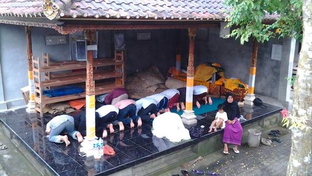 Pura Langgar terletak di Bunutin, Kecamatan Bangli, Kabupaten Bangli, Bali. (Tangkapan layar Google Earth/Rina Nazrina)