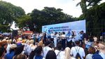 Relawan BISON Long March untuk Dukung Prabowo-Gibran