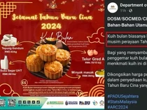 Sebut Kue Bulan sebagai Makanan Imlek, Pemerintah Malaysia Dicibir