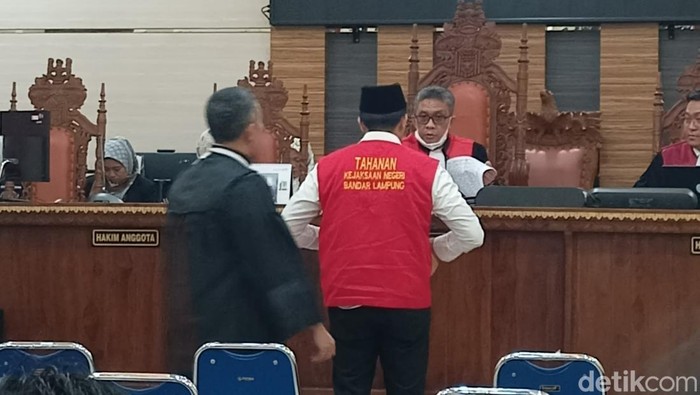 Sidang pembacaan pledoi AKP Andri Gustami.