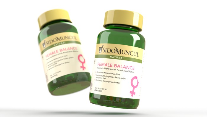 Sido Muncul Natural Female Balance Bantu Jaga Keseimbangan Hormon Wanita