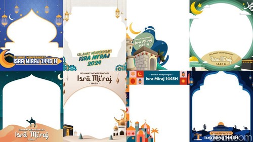 Twibbon Isra Miraj 2024.