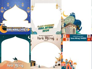 35 Link Twibbon Isra Miraj 2024 Terbaru dan Menarik, Yuk Warnai Media Sosialmu