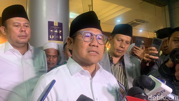 Cak Imin di Bandung (Mulia Budi/detikcom)