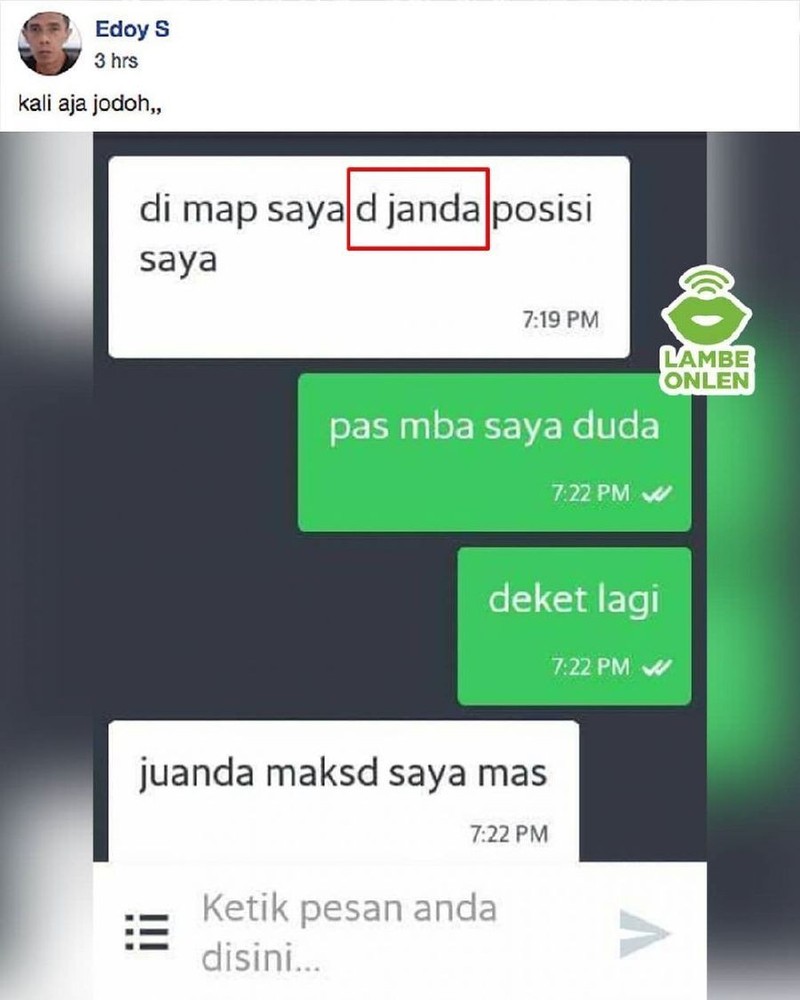 Chat Kocak Ojol dan Penumpang
