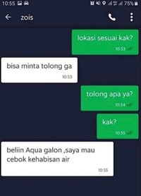 Chat Kocak Ojol dan Penumpang