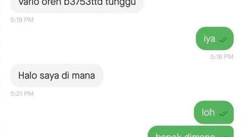 Saya di mana? Foto: Twitter