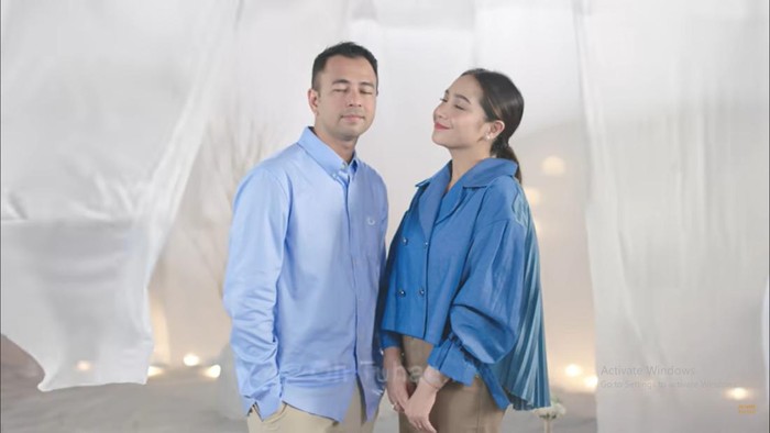 Cuplikan lagu yang dirilis Raffi Ahmad untuk Prabowo-Gibran. (Screenshot video)