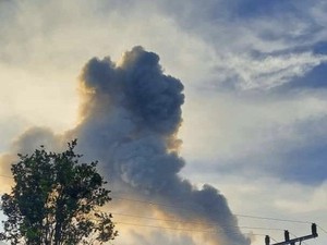 Gunung Marapi di Sumbar Erupsi Pagi Ini