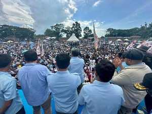 Kampanye Dipadati Pendukung, Gerindra Optimistis Menang di Jateng