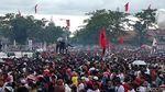 Pendukung Ganjar-Mahfud Tumpah di Banyuwangi