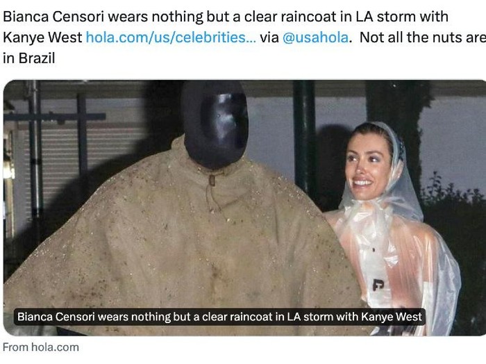 Bianca Censori, Kanye West