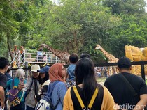 Ribuan Orang Serbu KBS di Hari Pertama Long Weekend Imlek