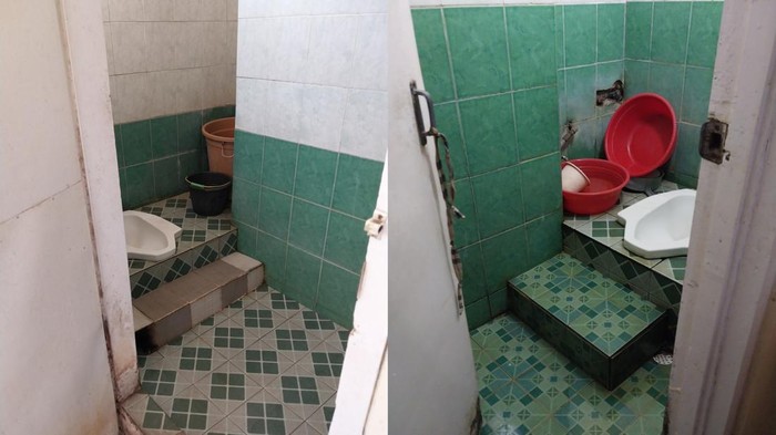Kondisi kamar mandi RSHS Bandung yang diunggah pemilik akun @Outstandjing
