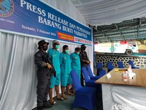 BNNP Tangkap 3 Pengedar Narkoba di Maluku Utara, 50 Gram Sabu Disita