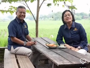 Kunjungan ke Cirebon, Sri Mulyani Cerita Sarapan Kopi & Pisang Goreng Mewah