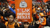 Said Iqbal mengatakan Partai Buruh sebagai partai orang kecil. Dia pun menegaskan akan menaikkan upah buruh jika Partai Buruh lolos ke Senayan.
